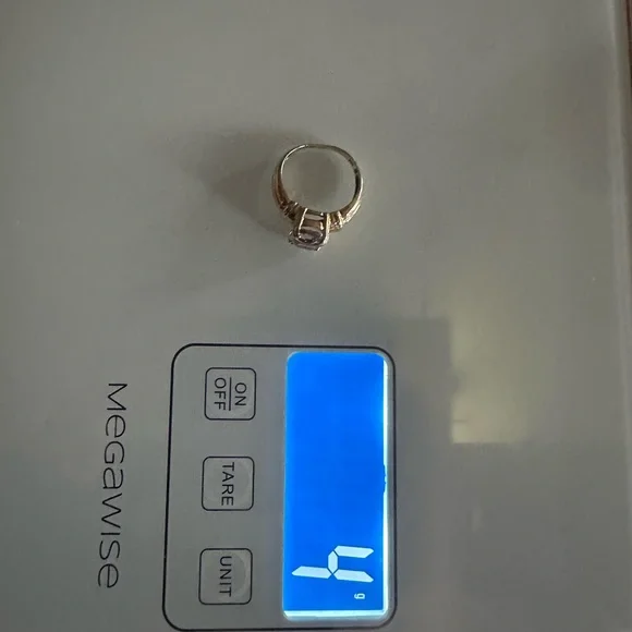 Solid 14K Pink Kunzite Ring - Picture 6 of 9